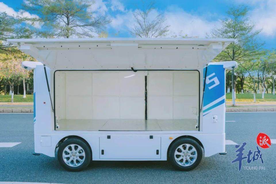 無(wú)人駕駛物流車廣州南沙上路測(cè)試，智慧物流新篇章開啟
